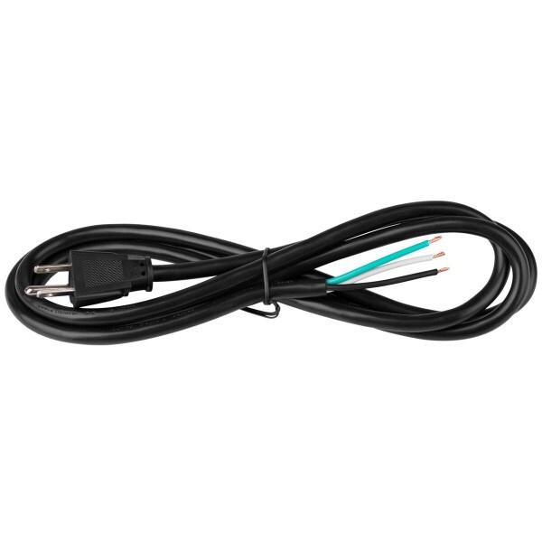 Main product image for 6 ft. AC Power Cord Black 16/3 110-228